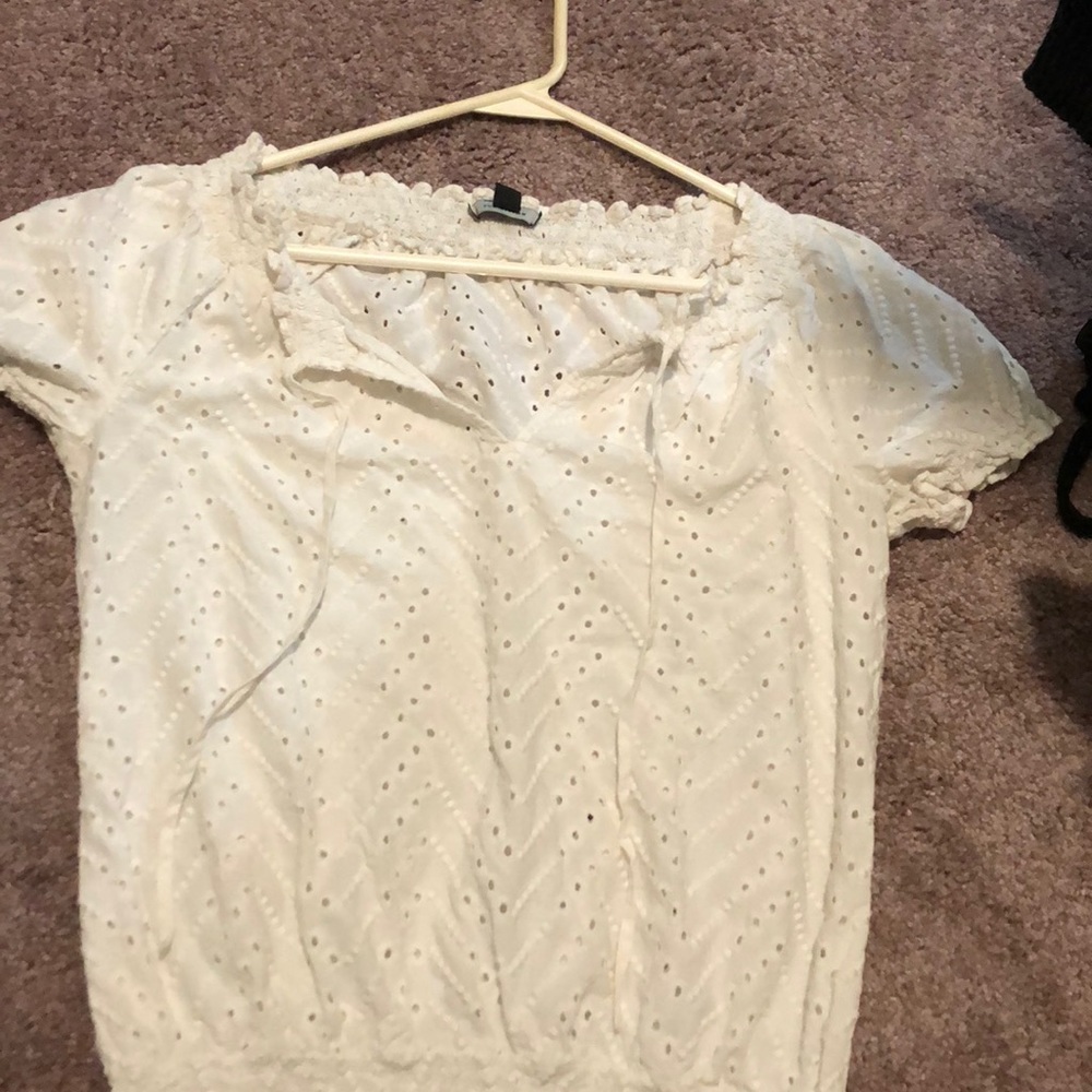 A white blouse